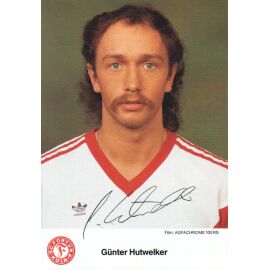 Autogramm Fussball | Fortuna Köln | 1986 | Günter HUTWELKER