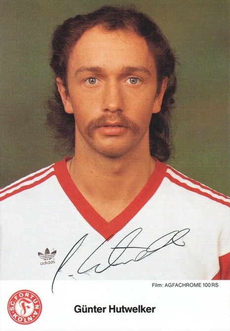 Autogramm Fussball | Fortuna Köln | 1986 | Günter HUTWELKER