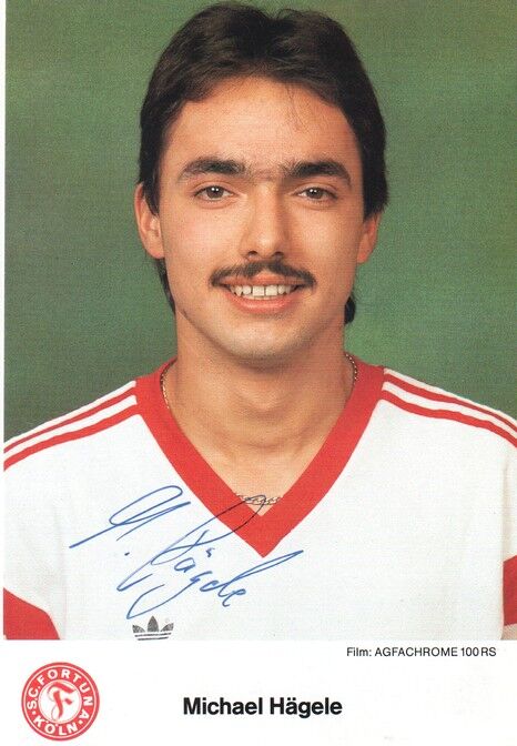 Autogramm Fussball | Fortuna Köln | 1986 | Michael HÄGELE