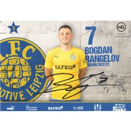 Autogramm Fussball | BSG Chemie Leipzig | 2022 | Bogdan RANGELOV