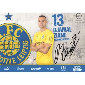 Autogramm Fussball | BSG Chemie Leipzig | 2022 | Djamal ZIANE