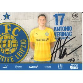 Autogramm Fussball | BSG Chemie Leipzig | 2022 | Antonio VERINAC