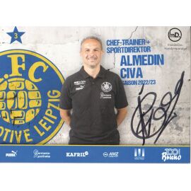 Autogramm Fussball | BSG Chemie Leipzig | 2022 | Almedin CIVA