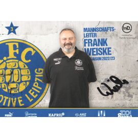 Autogramm Fussball | BSG Chemie Leipzig | 2022 | Frank WEISKE