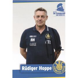 Autogramm Fussball | Lokomotive Leipzig | 2016 | Rüdiger HOPPE