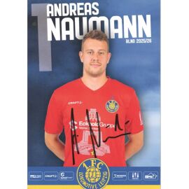 Autogramm Fussball | Lokomotive Leipzig | 2025 | Andreas NAUMANN