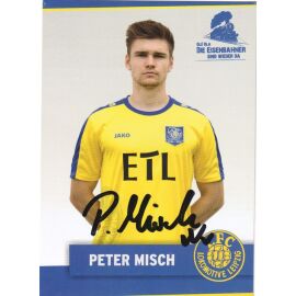 Autogramm Fussball | Lokomotive Leipzig | 2016 | Peter MISCH