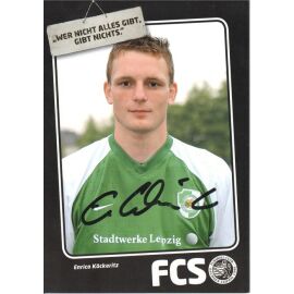 Autogramm Fussball | Sachsen Leipzig | 2005 | Enrico KÖCKERITZ