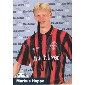 Autogramm Fussball | Bayer Leverkusen | 1995 | Markus HAPPE