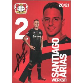 Autogramm Fussball | Bayer Leverkusen | 2020 | Santiago ARIAS