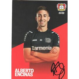 Autogramm Fussball | Bayer Leverkusen | 2021 | Alberto ENCINAS