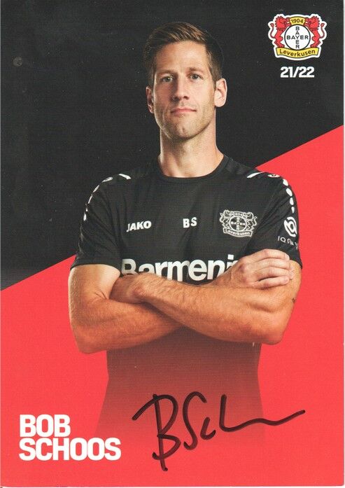 Autogramm Fussball | Bayer Leverkusen | 2021 | Bob SCHOOS