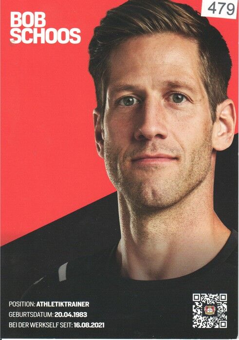 Autogramm Fussball | Bayer Leverkusen | 2021 | Bob SCHOOS