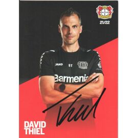 Autogramm Fussball | Bayer Leverkusen | 2021 | David THIEL