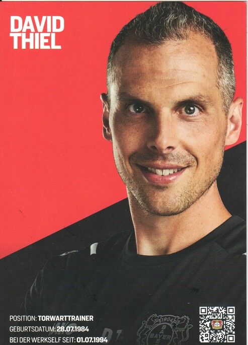Autogramm Fussball | Bayer Leverkusen | 2021 | David THIEL