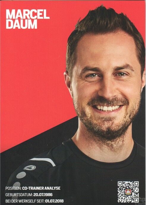 Autogramm Fussball | Bayer Leverkusen | 2021 | Marcel DAUM