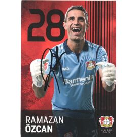 Autogramm Fussball | Bayer Leverkusen | 2018 | Ramazan ÖZCAN