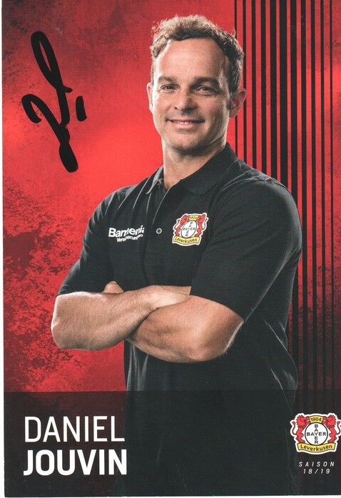 Autogramm Fussball | Bayer Leverkusen | 2018 | Daniel JOUVIN