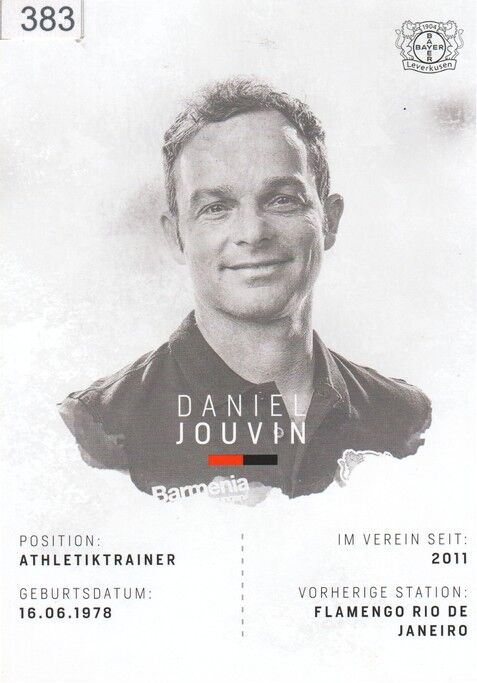 Autogramm Fussball | Bayer Leverkusen | 2018 | Daniel JOUVIN