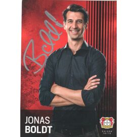 Autogramm Fussball | Bayer Leverkusen | 2018 | Jonas BOLDT