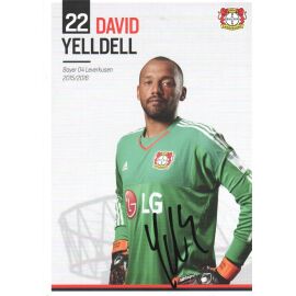 Autogramm Fussball | Bayer Leverkusen | 2015 | David YELLDELL
