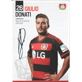 Autogramm Fussball | Bayer Leverkusen | 2015 | Giulio DONATI
