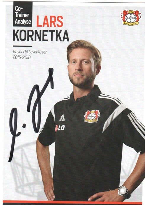 Autogramm Fussball | Bayer Leverkusen | 2015 | Lars KORNETKA