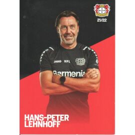 Autogramm Fussball | Bayer Leverkusen | 2021 | Hans-Peter LEHNHOFF