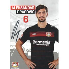 Autogramm Fussball | Bayer Leverkusen | 2016 | Aleksandar DRAGOVIC