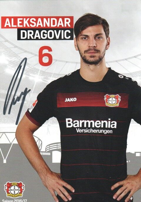 Autogramm Fussball | Bayer Leverkusen | 2016 | Aleksandar DRAGOVIC