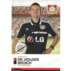 Autogramm Fussball | Bayer Leverkusen | 2013 | Holger BROICH