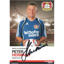 Autogramm Fussball | Bayer Leverkusen | 2010 | Peter HERMANN