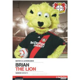 AK Fussball | Bayer Leverkusen | 2010 | BRIAN THE LION (Maskottchen)