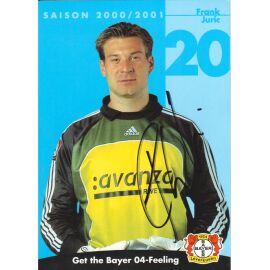 Autogramm Fussball | Bayer Leverkusen | 2000 | Frank JURIC
