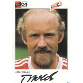 Autogramm Fussball | Bayer Leverkusen | 1983 | Dieter TRZOLEK