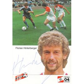 Autogramm Fussball | Bayer Leverkusen | 1985 | Florian HINTERBERGER