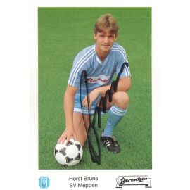 Autogramm Fussball | SV Meppen | 1988 | Horst BRUNS