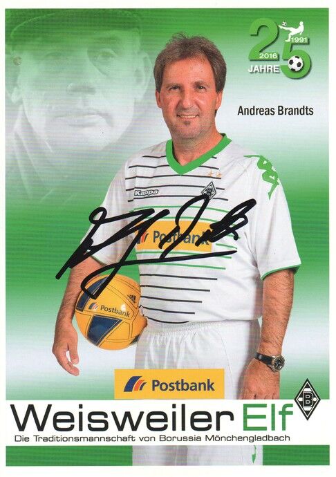 Autogramm Fussball | Borussia Mönchengladbach | 2016 TM | Andreas BRANDTS