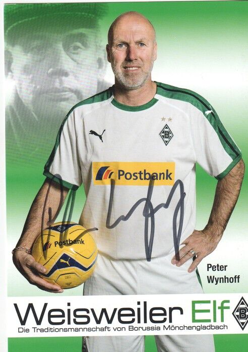 Autogramm Fussball | Borussia Mönchengladbach | 2010er Weisweiler | Peter WYNHOFF (2)