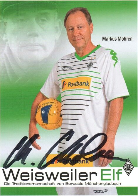 Autogramm Fussball | Borussia Mönchengladbach | 2010er Weisweiler | Markus MOHREN (3)