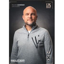 Autogramm Fussball | Borussia Mönchengladbach | 2025 | Rouven SCHRÖDER