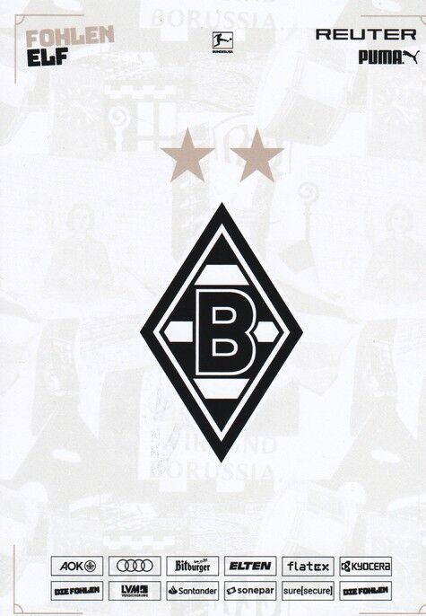 Autogramm Fussball | Borussia Mönchengladbach | 2025 | Rouven SCHRÖDER