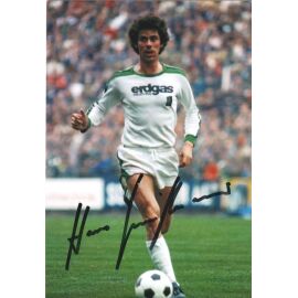 Autogramm Fussball | Borussia Mönchengladbach | 1970er Foto | Hans KLINKHAMMER (Spielszene Color)