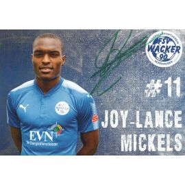 Autogramm Fussball | FSV Wacker 90 Nordhausen | 2010er | Joy-Lance MICKELS