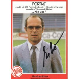 Autogramm Fussball | Kickers Offenbach | 1981 | Manfred ERBER