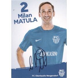 Autogramm Fussball | FC Oberlausitz Neugersdorf | 2016 | Milan MATULA