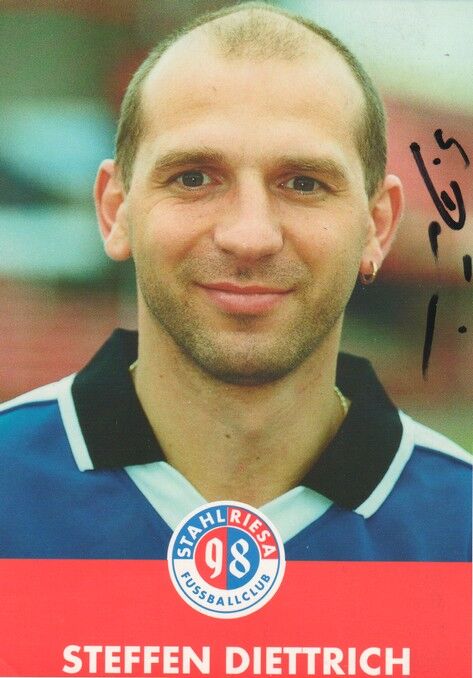 Autogramm Fussball | BSG Stahl Riesa | 2001 | Steffen DIETTRICH
