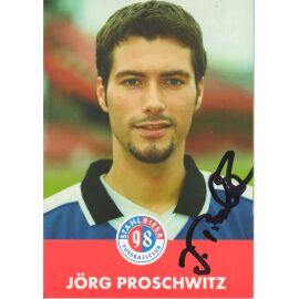 Autogramm Fussball | BSG Stahl Riesa | 2001 | Jörg PROSCHWITZ