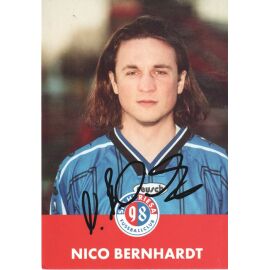 Autogramm Fussball | BSG Stahl Riesa | 2001 | Nico BERNHARDT