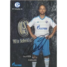 Autogramm Fussball | FC Schalke 04 | 2016 TM | Olivier CAILLAS